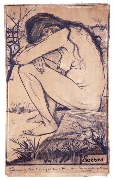 悲しみ 作： Vincent van Gogh